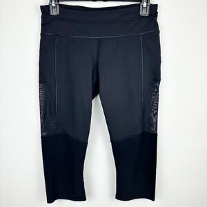 LULULEMON BLACK BIKER CROP LEGGING